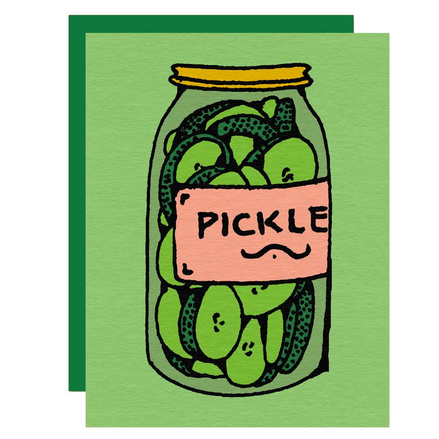 RETRO PICKLE JAR