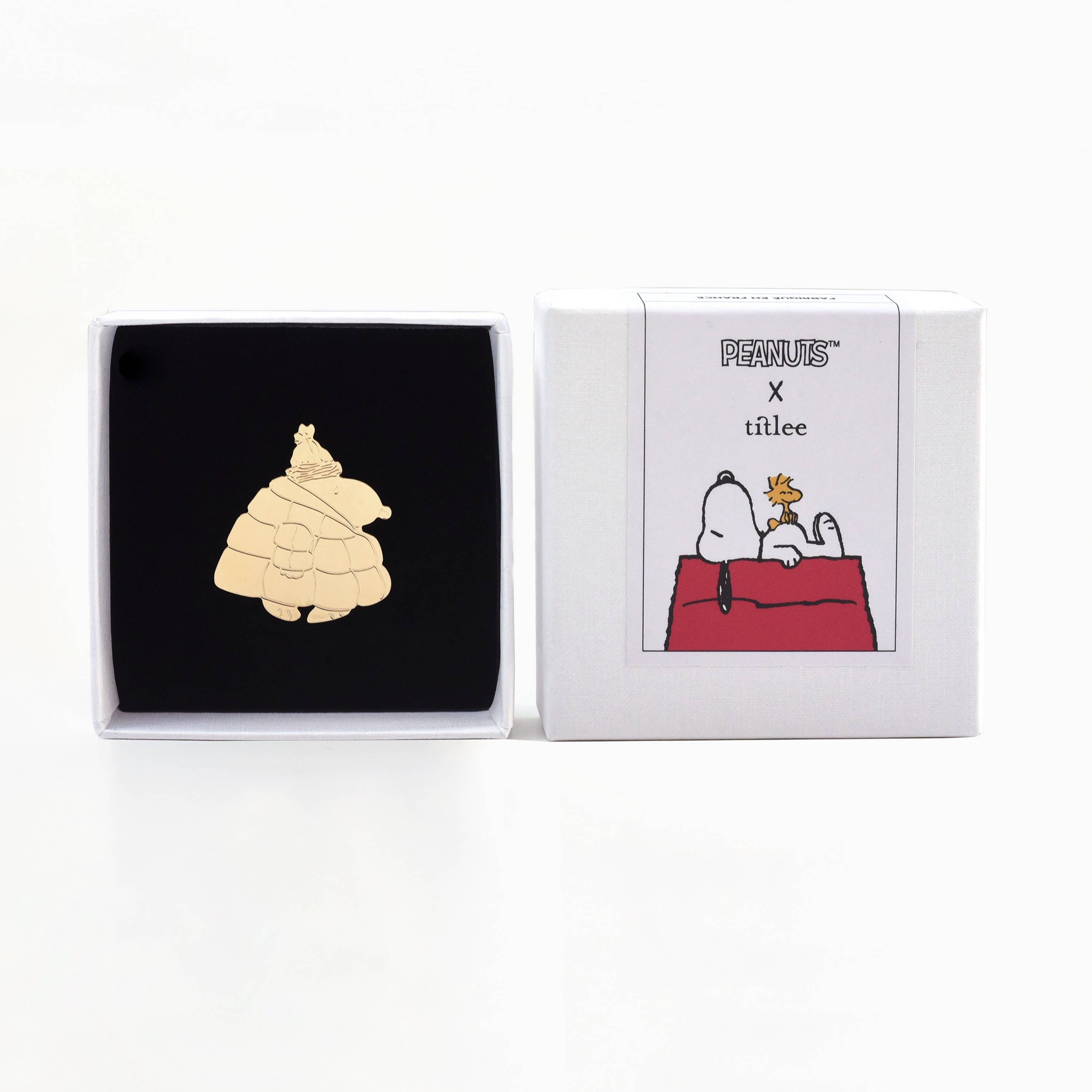 SNOOPY PUFFER lapel pin  x Snoopy & The Peanuts