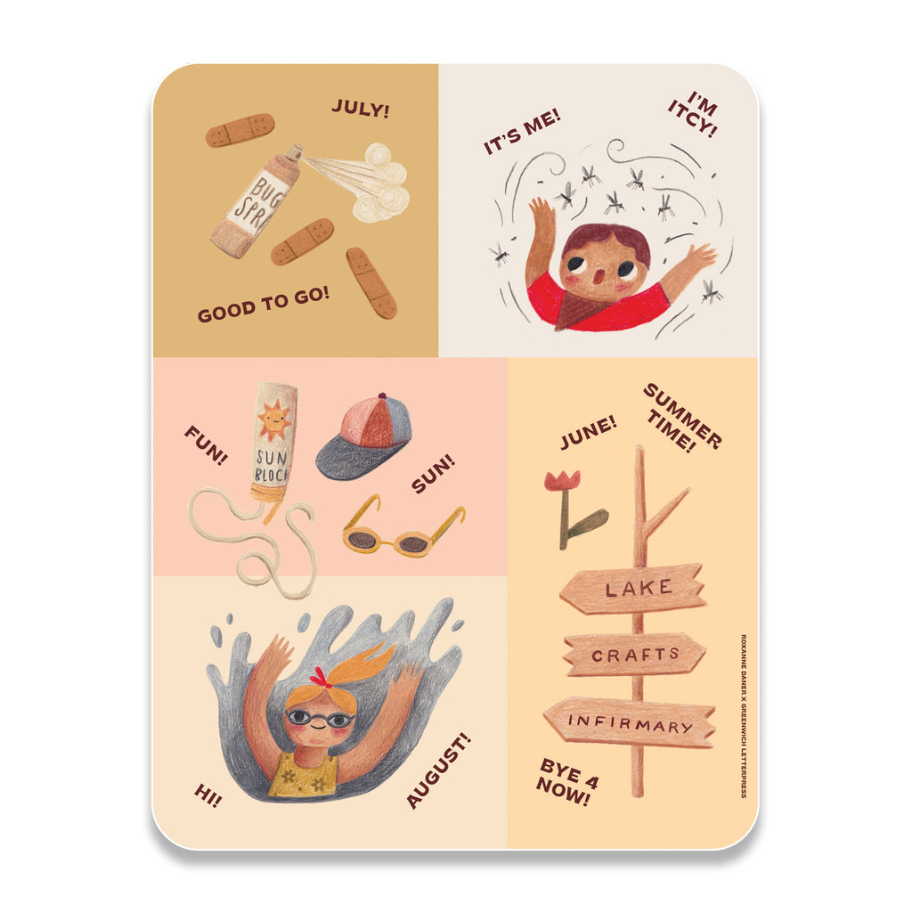 CAMP STATIONERY KIT X ROXANNE DANER