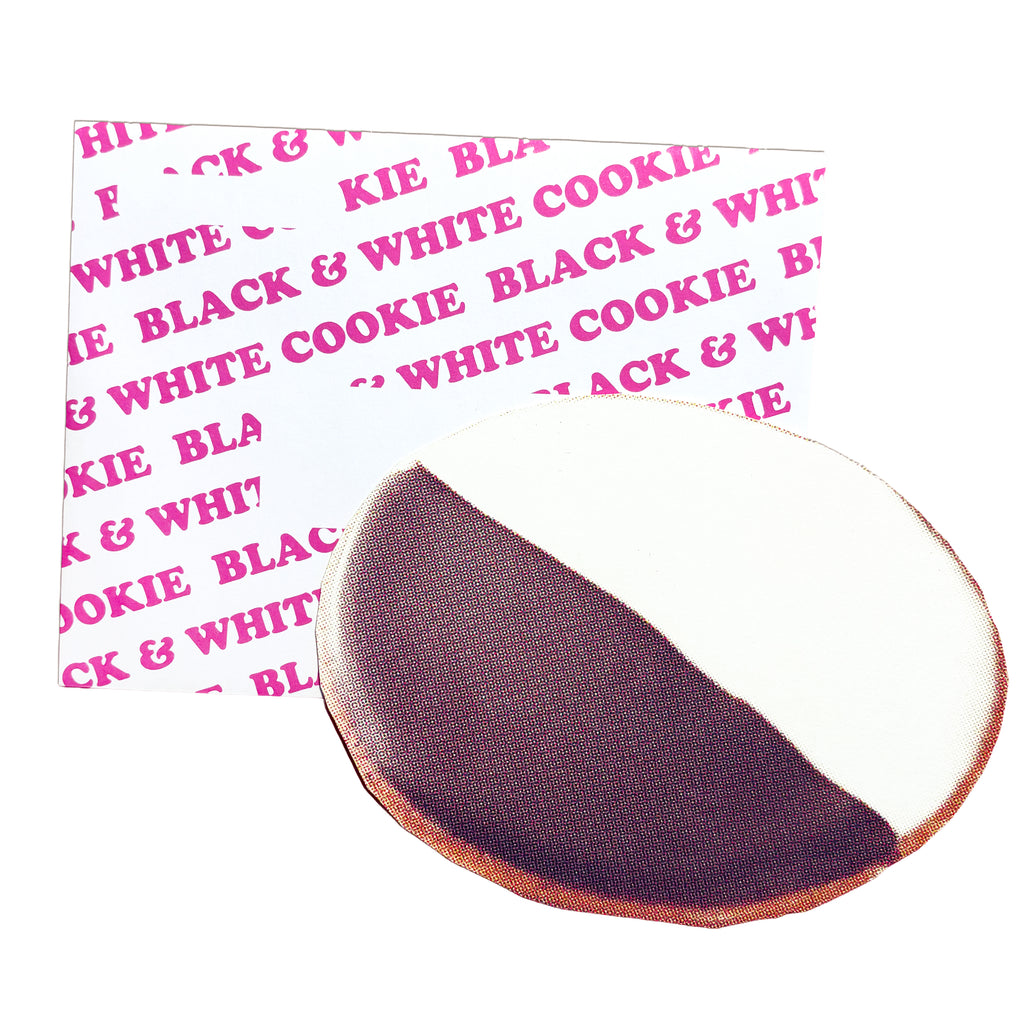 Retro NYC Cookie Postcard with Envelope