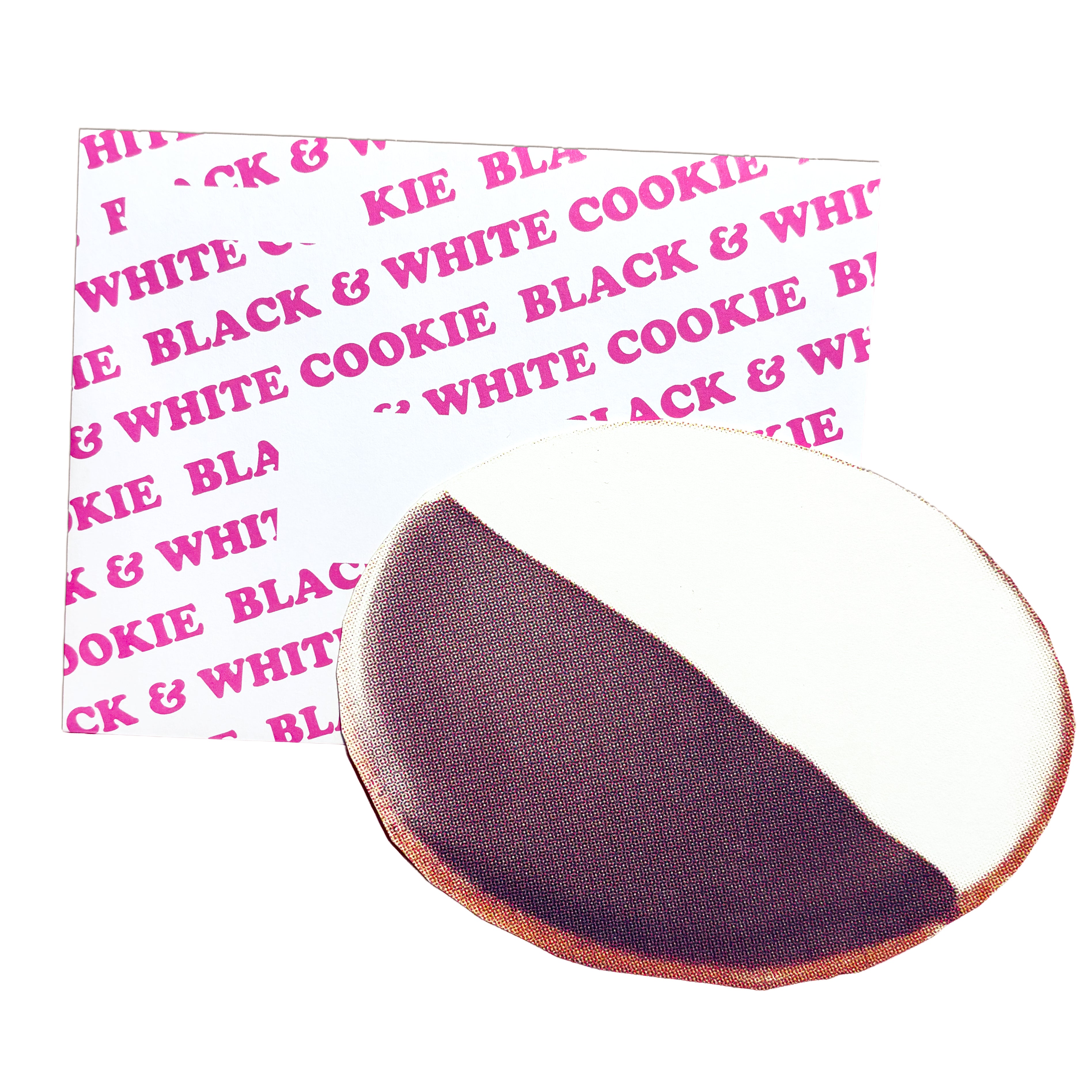 Retro NYC Cookie Postcard with Envelope