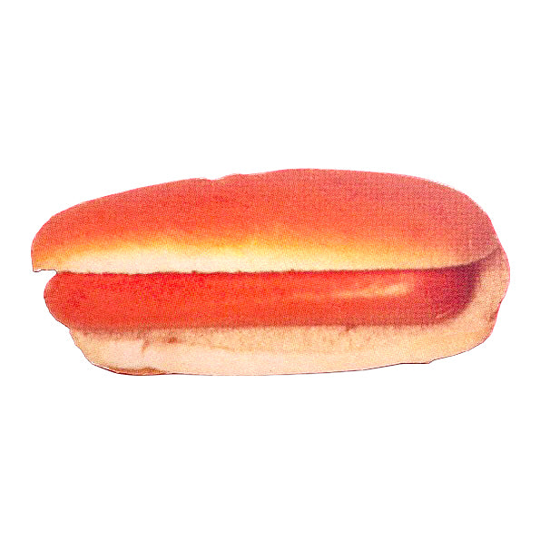 Retro NYC Hot Dog Postcard with Envelope
