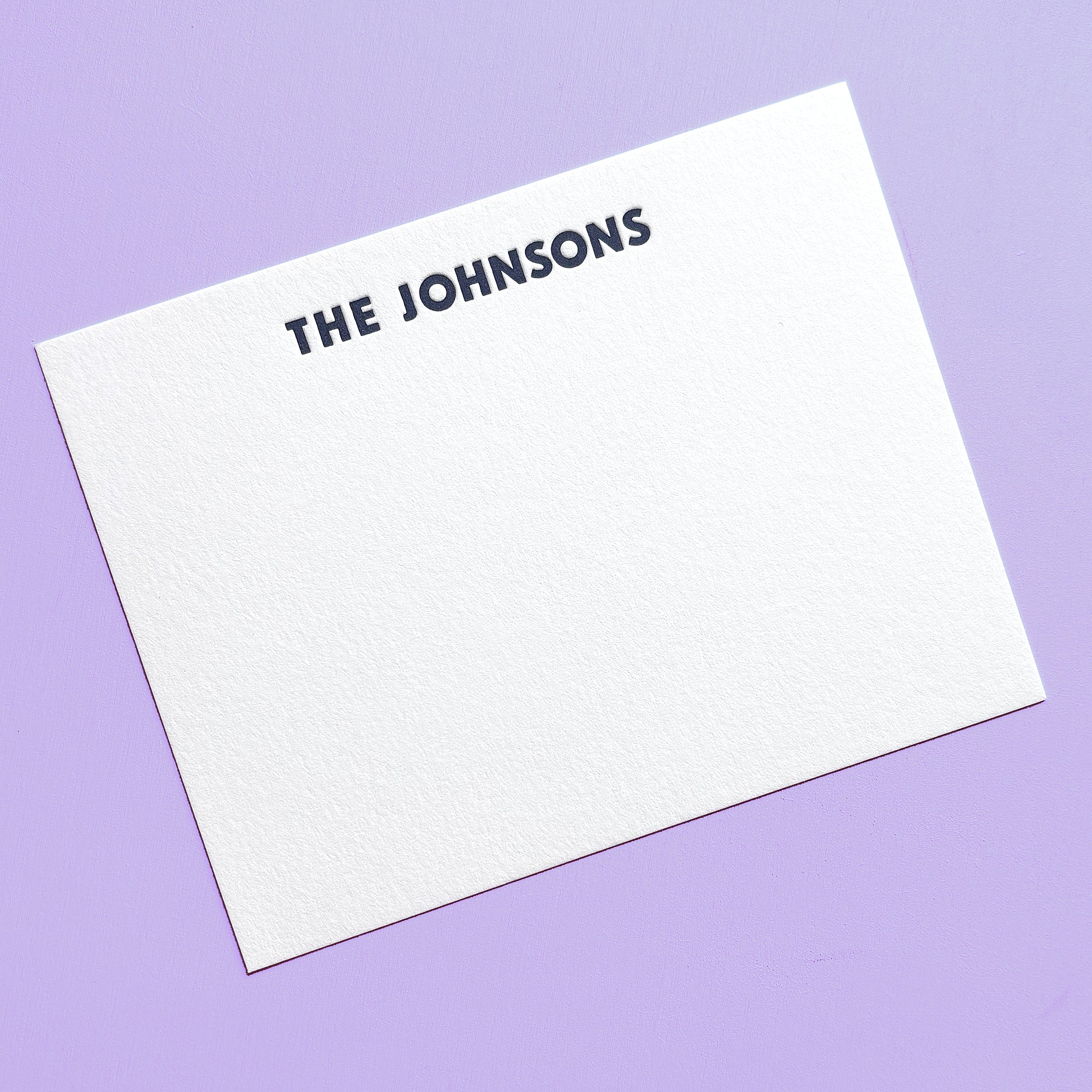 GREENPOINT LETTERPRESS STATIONERY
