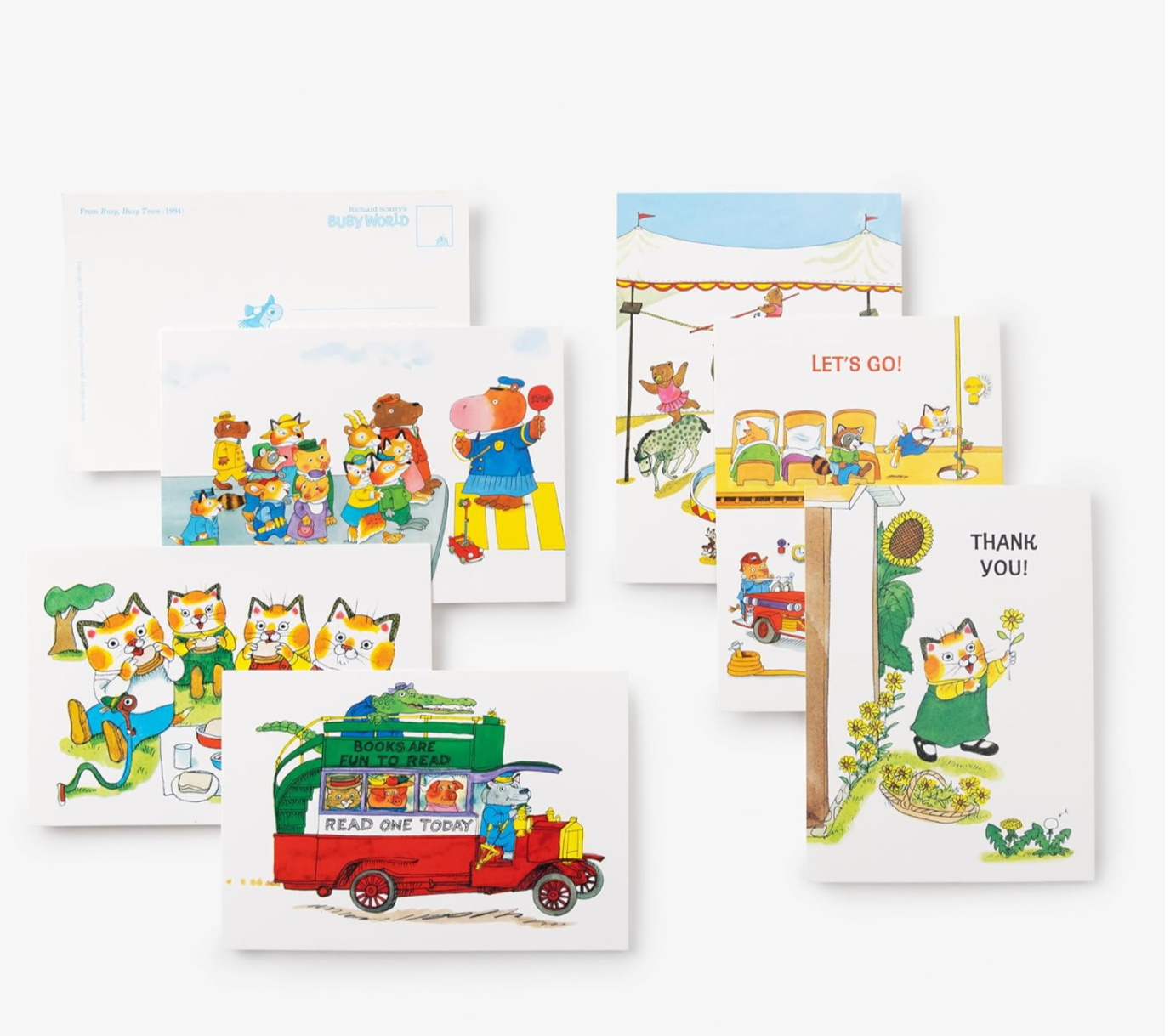 RICHARD SCARRY 100 POSTCARDS