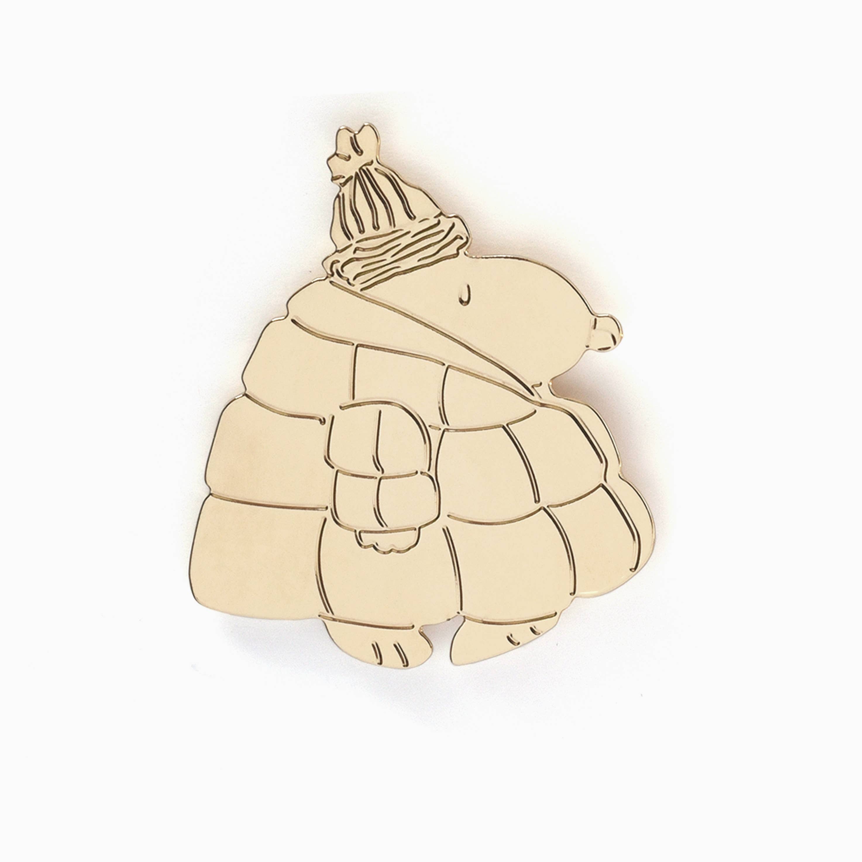 SNOOPY PUFFER lapel pin  x Snoopy & The Peanuts