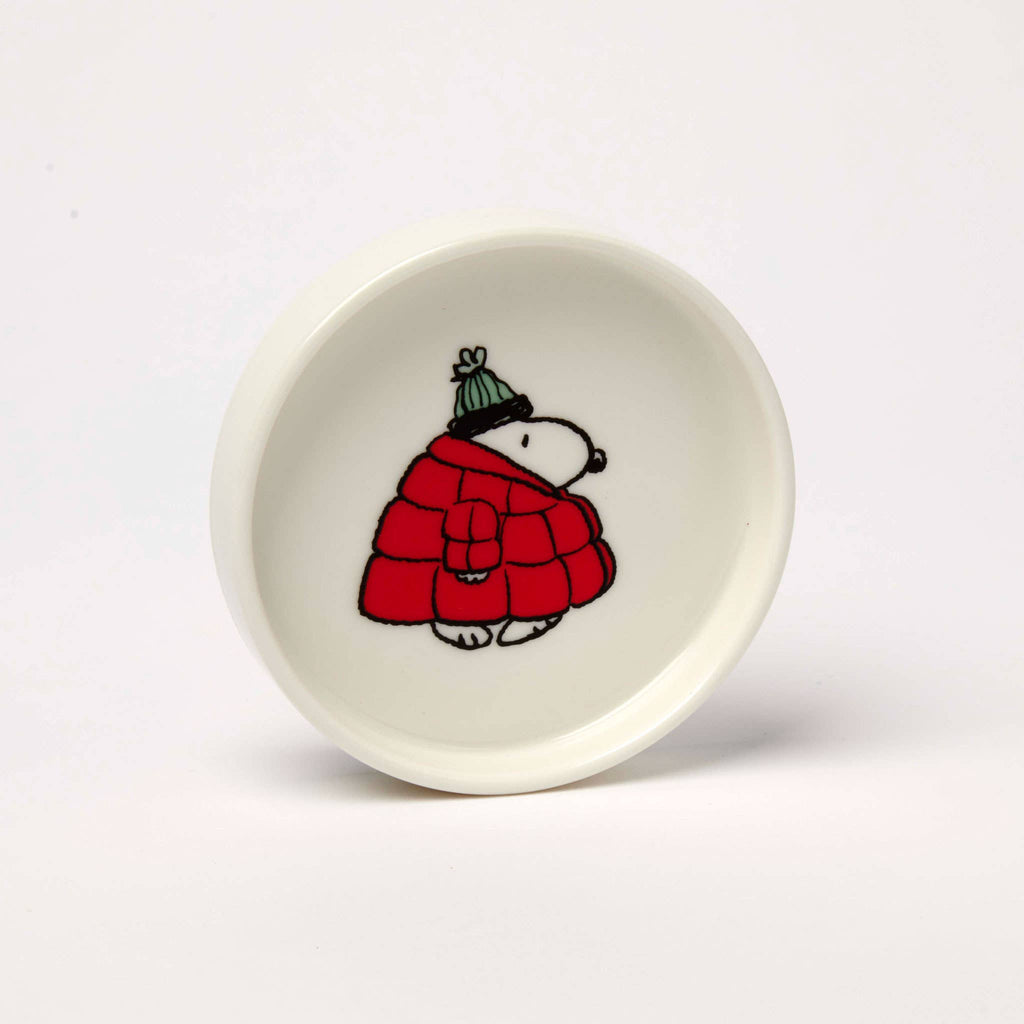 PUFFA - PEANUTS SNOOPY ROUND TRINKET DISH